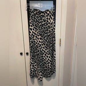 Zara Leopard Midi Skirt - UPDATED